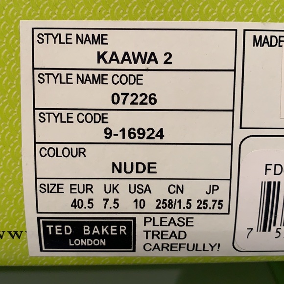 Ted Baker Nude Heels (Kaawa 2) - Picture 9 of 9